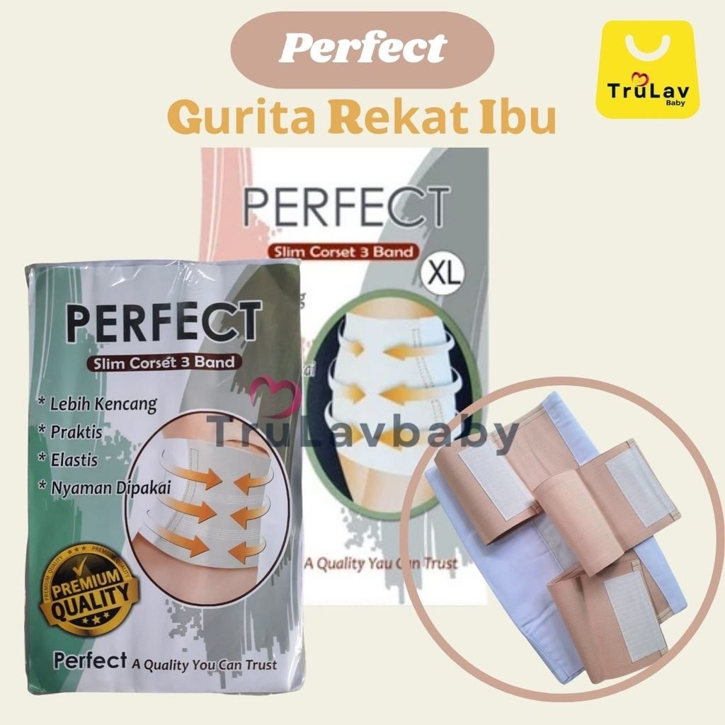 perfect korset all size gurita ibu rekat 3 band